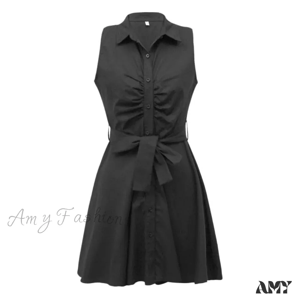 Amy Fashion - Casual Bandage A-line Sexy Party Vestidos Mini Dresses