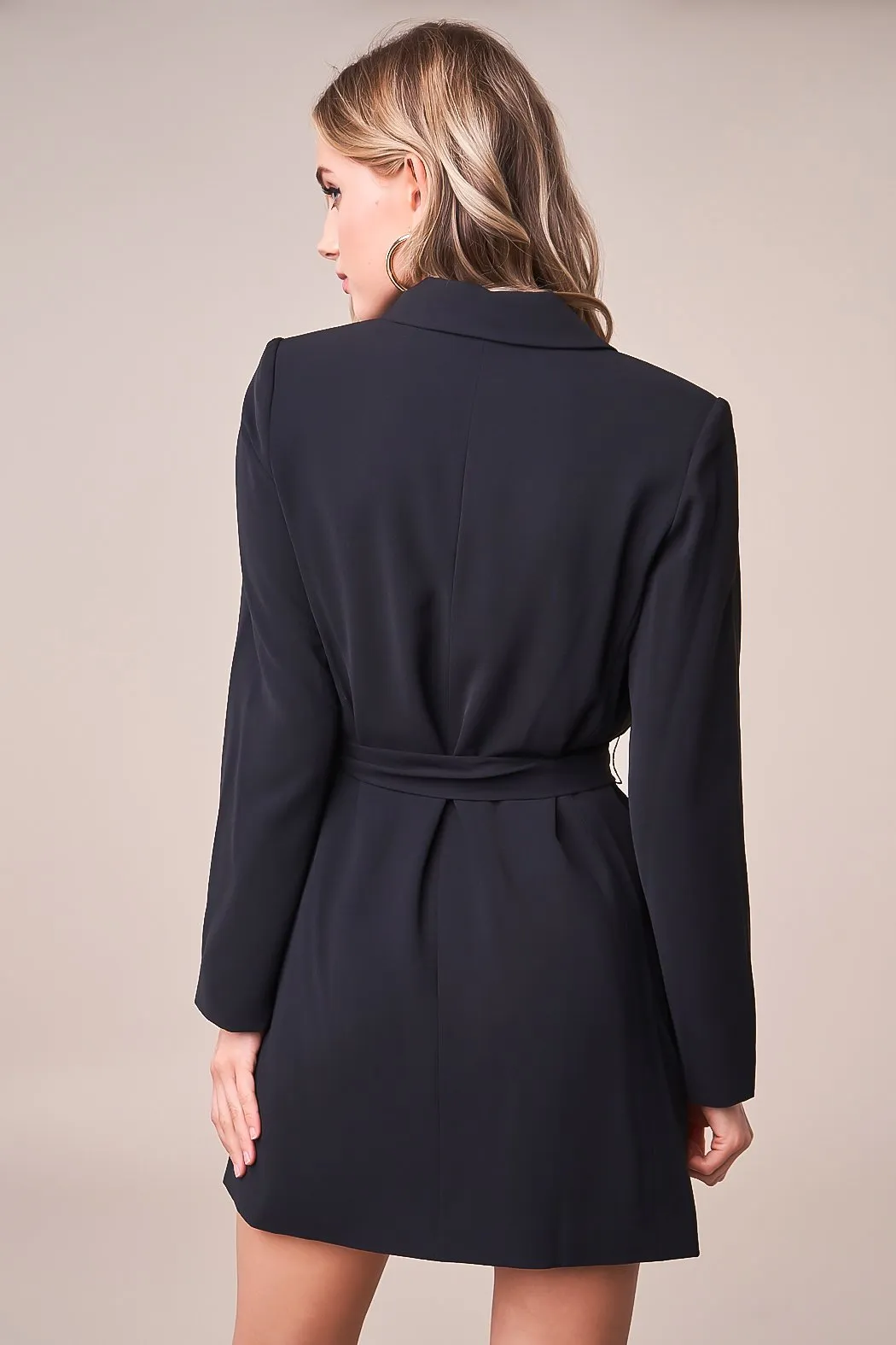 Black Beauty Blazer Dress