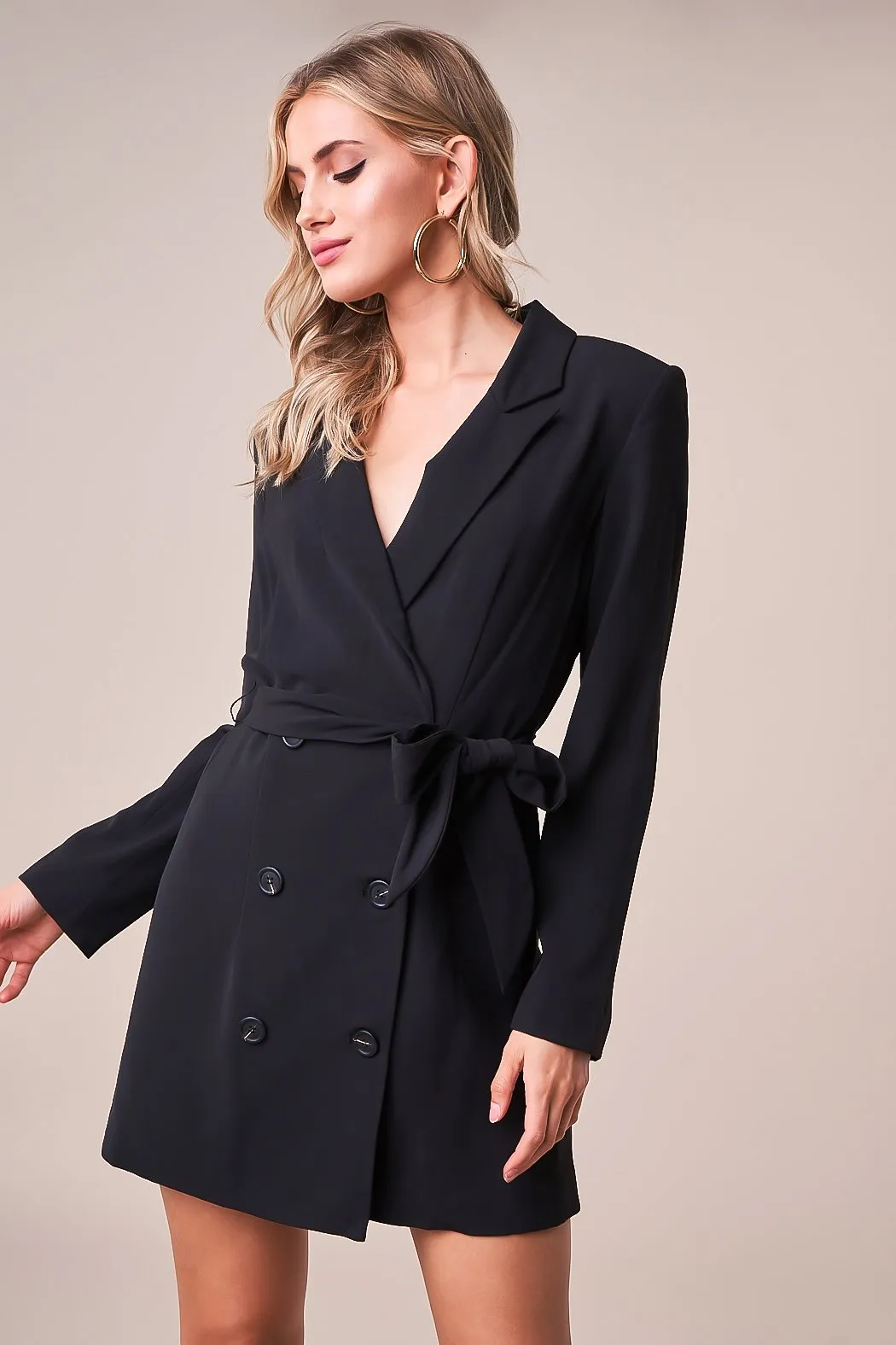 Black Beauty Blazer Dress