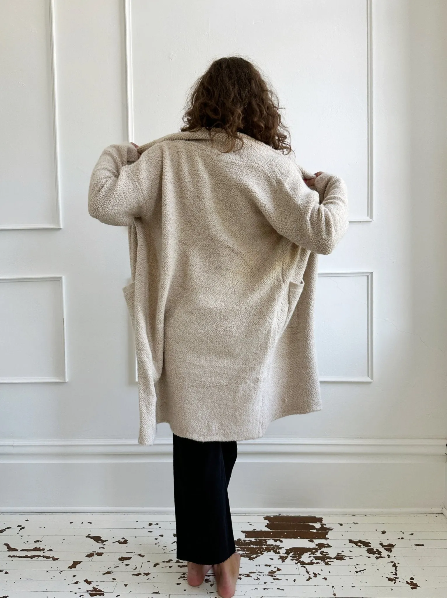 Boucle Knit Cardigan