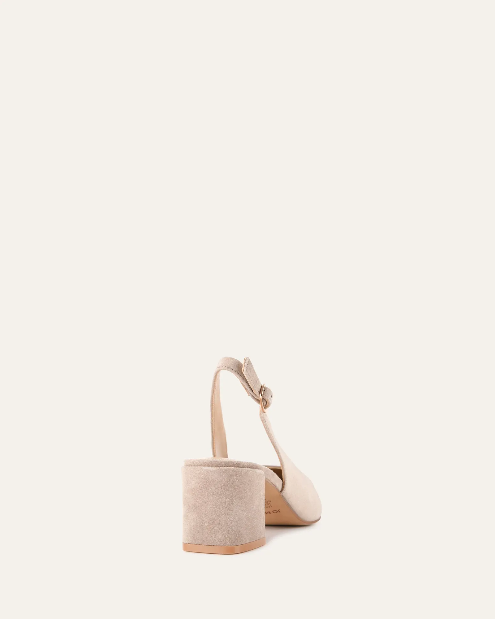 CARA LOW HEELS MUSHROOM SUEDE