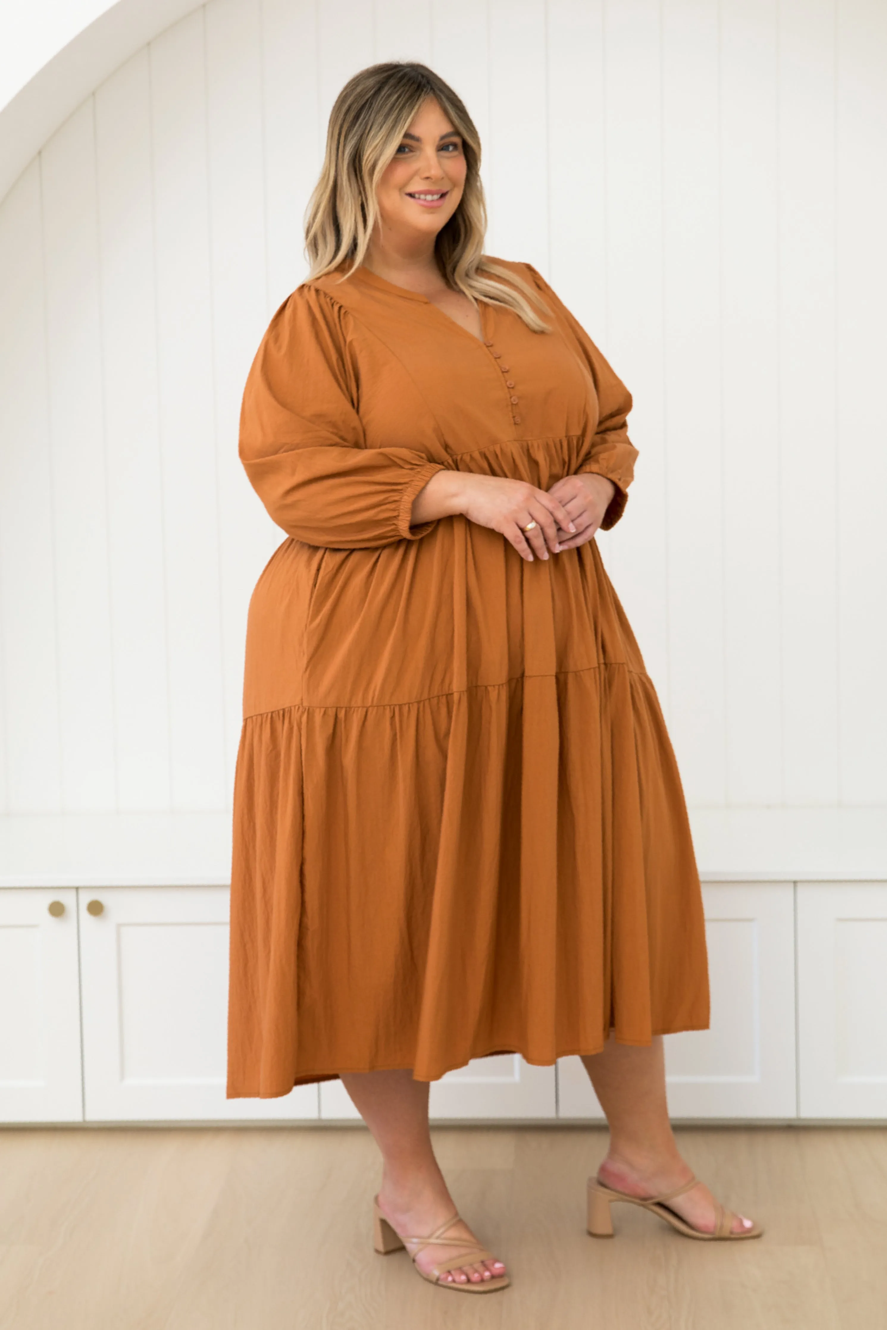 Charlie Dress in Butterscotch