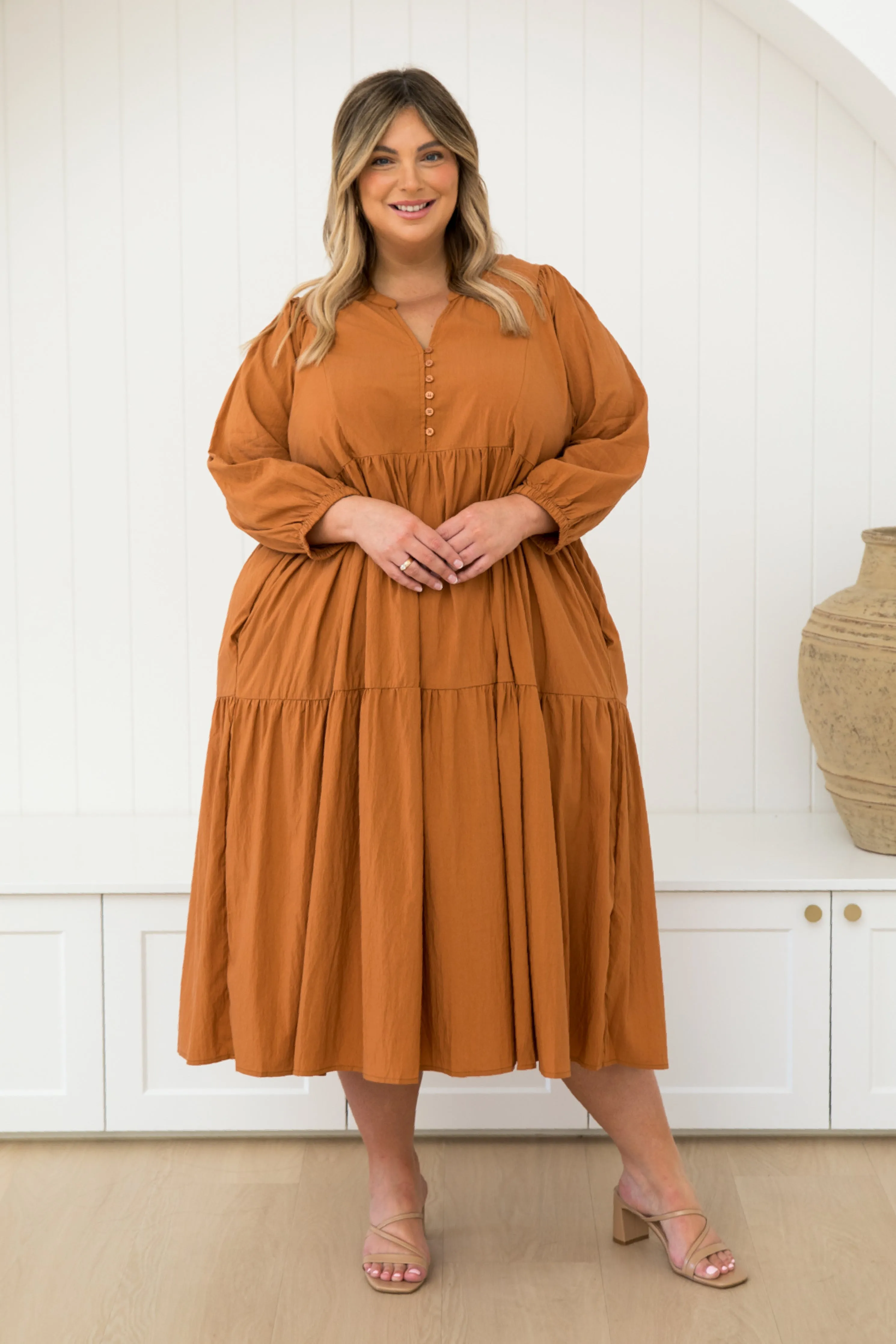 Charlie Dress in Butterscotch