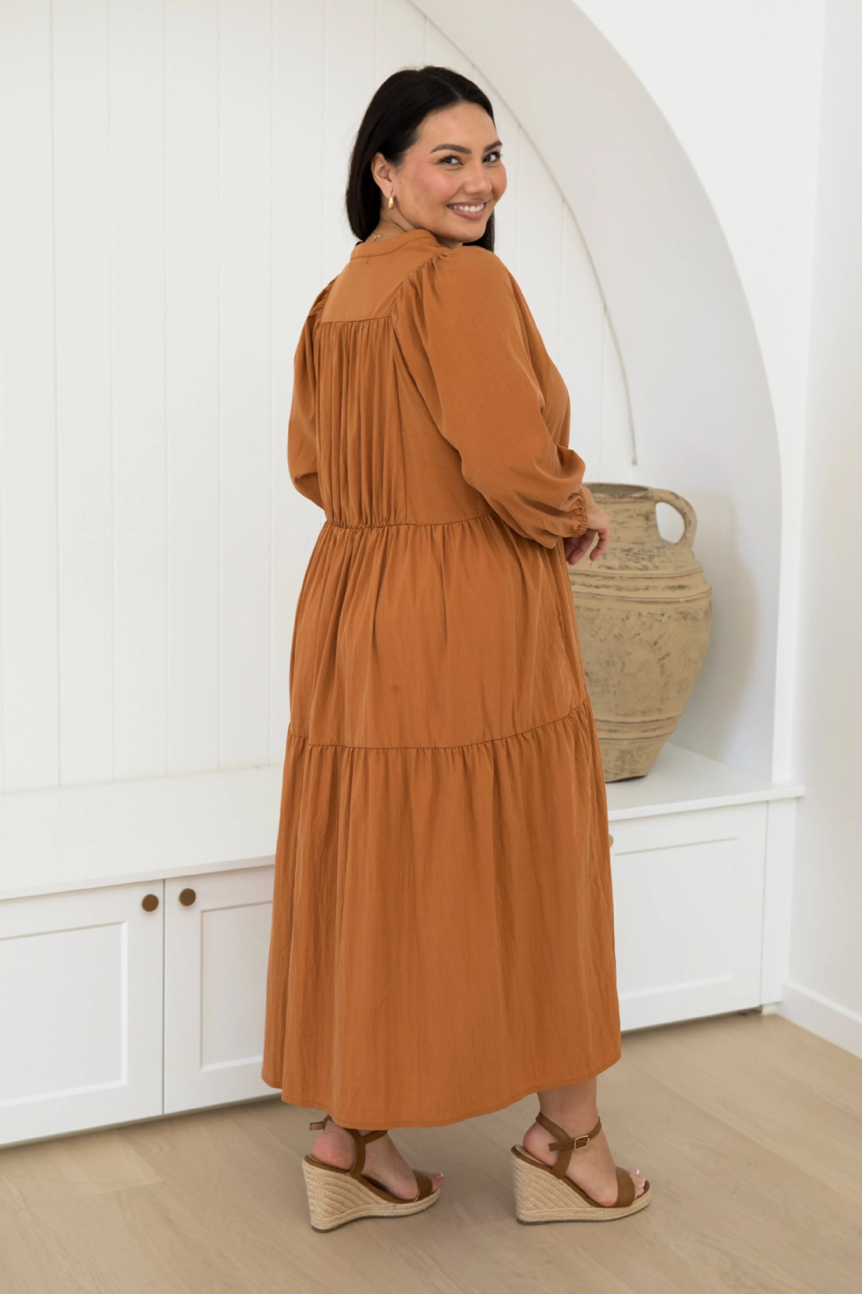 Charlie Dress in Butterscotch