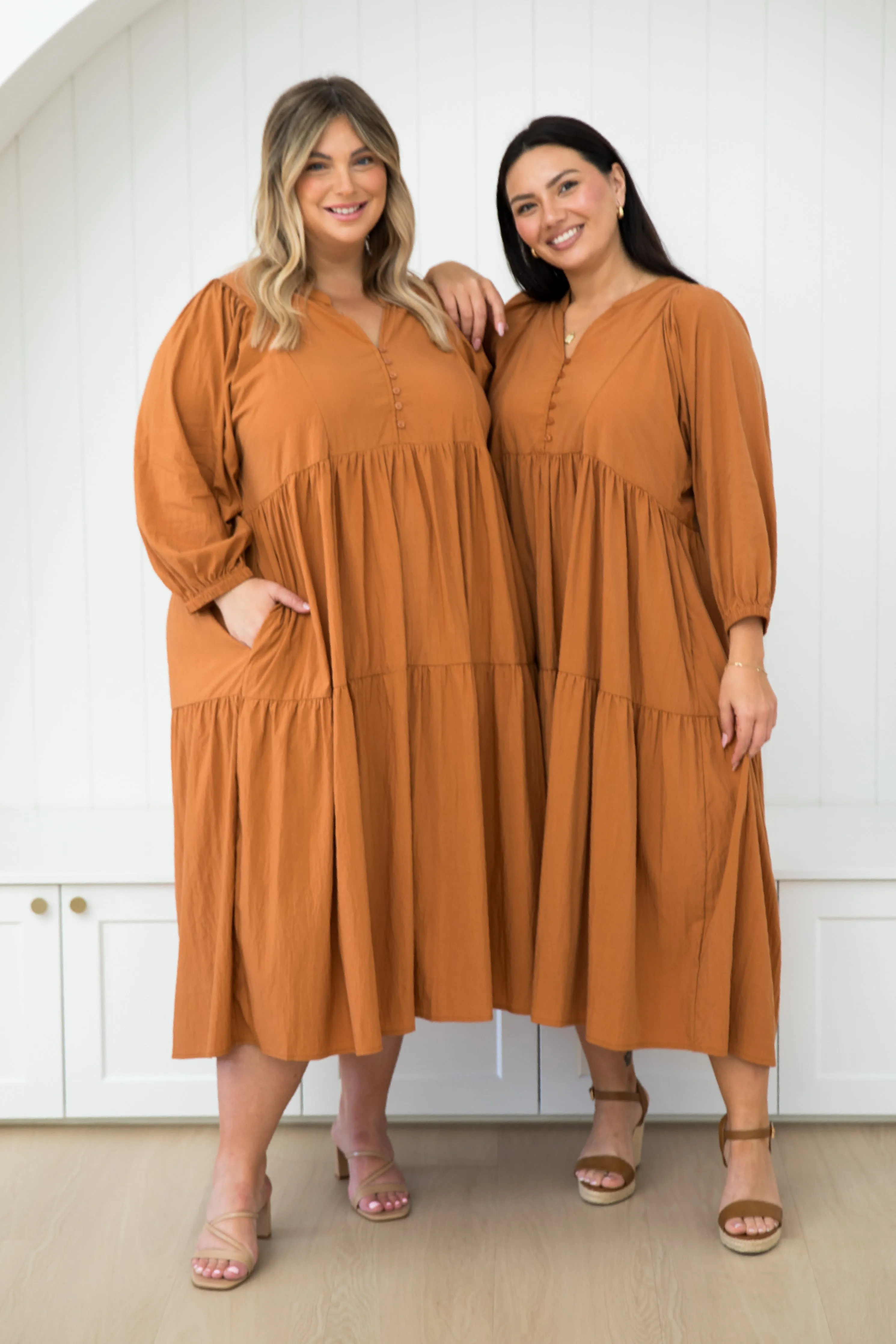 Charlie Dress in Butterscotch