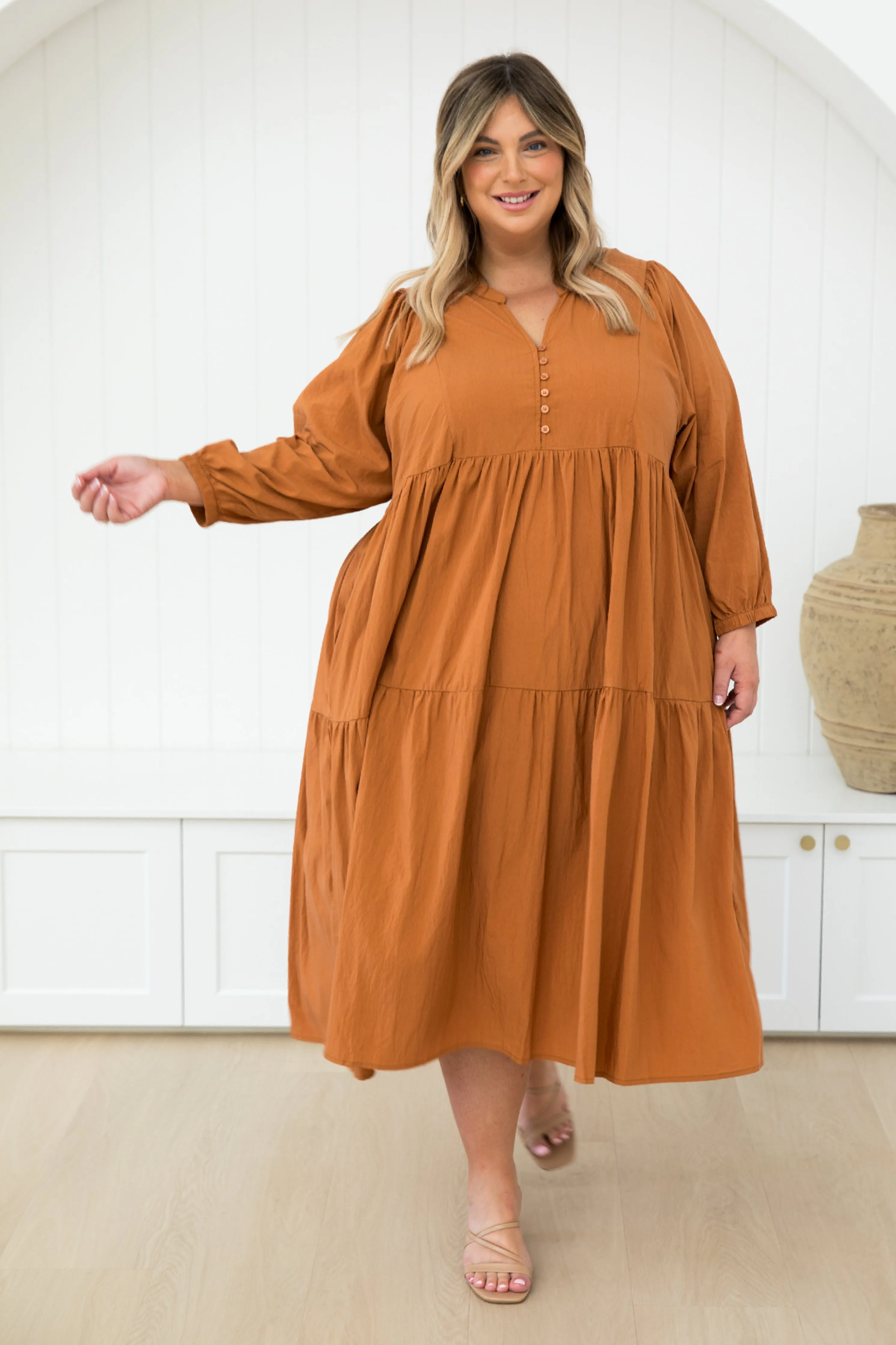 Charlie Dress in Butterscotch