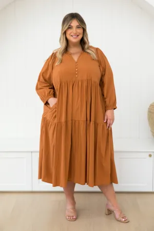 Charlie Dress in Butterscotch