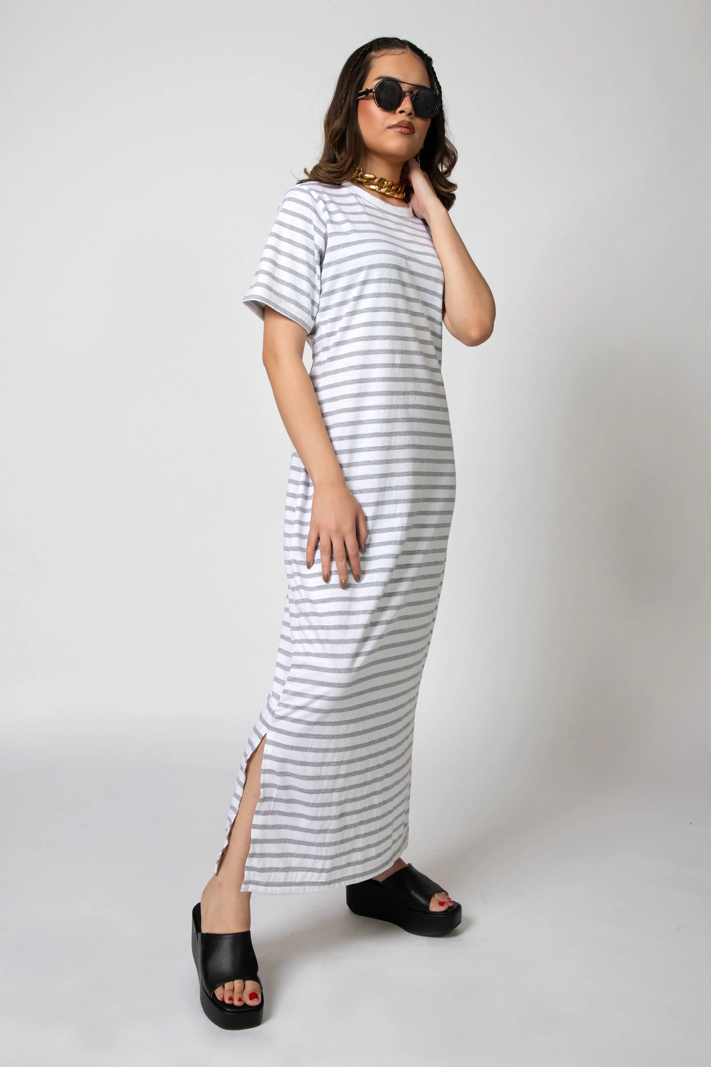 Dahlia Long dress White