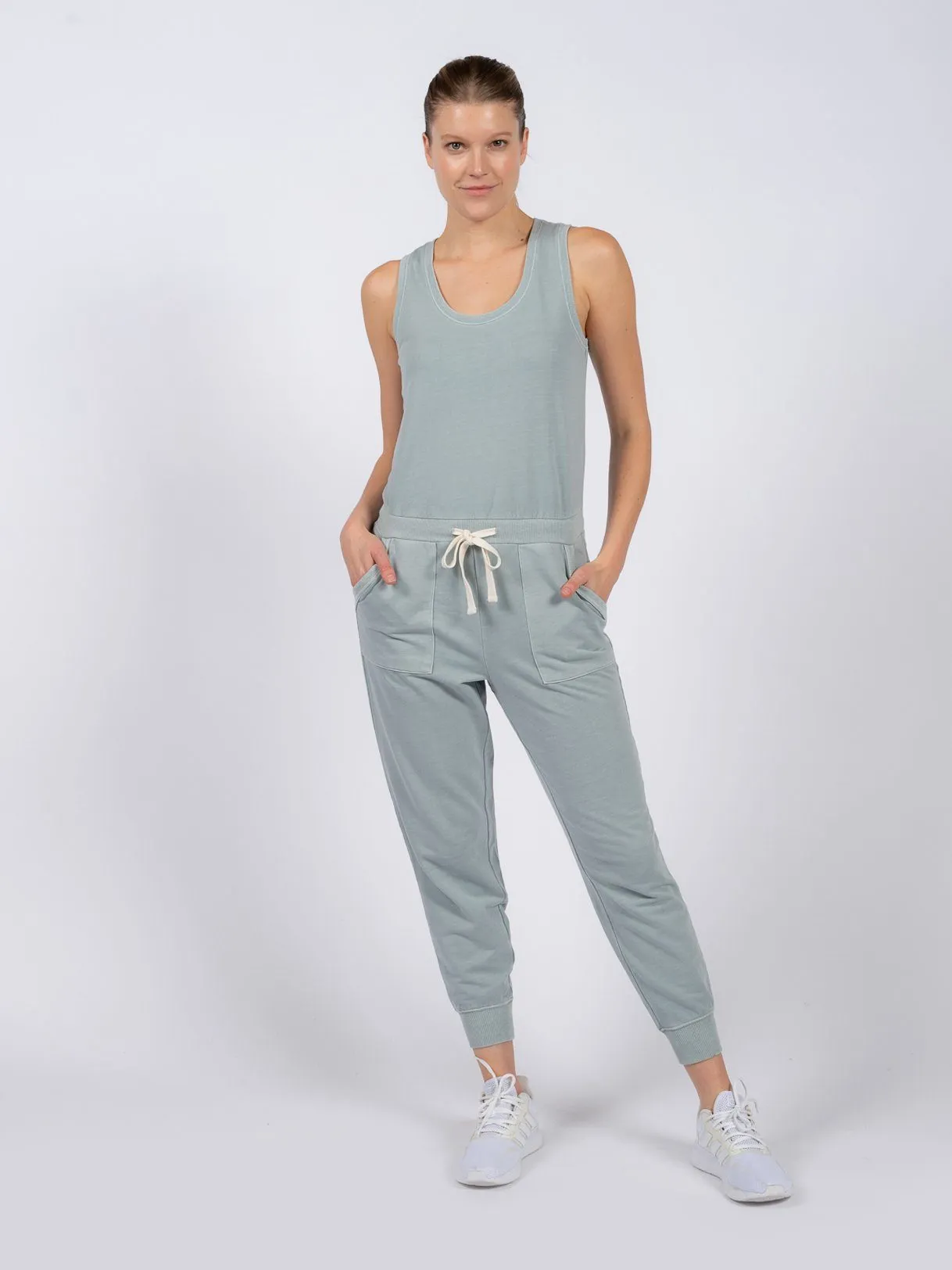 Hallie Casual Sleeveless Jumpsuit