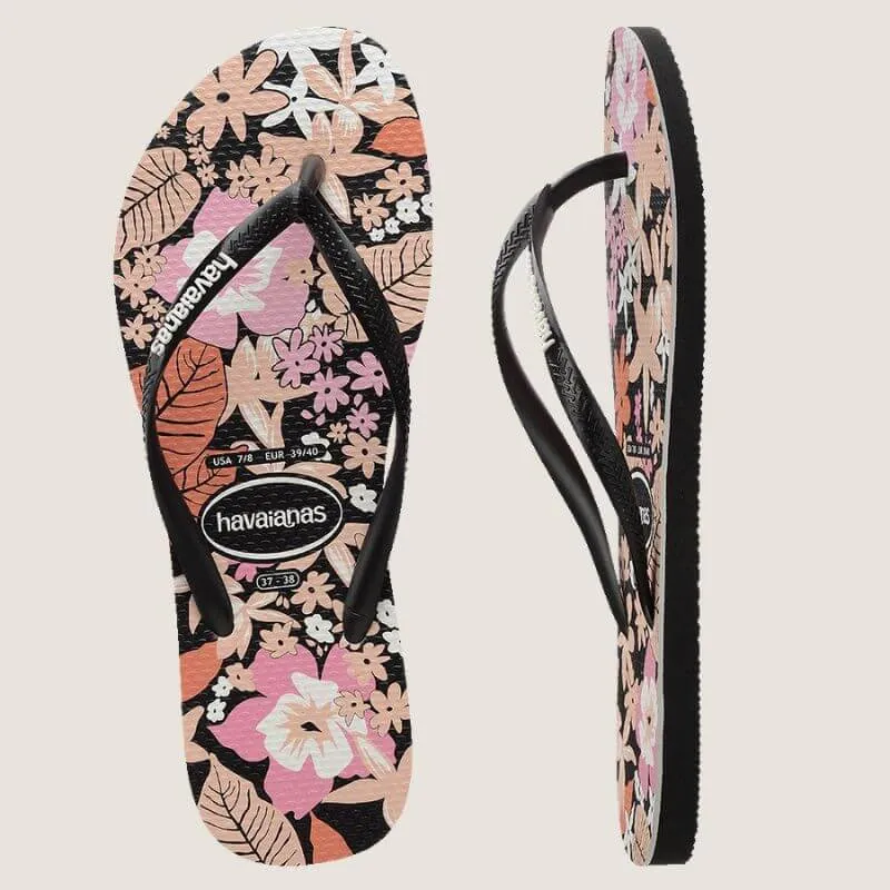 Havaianas Slim Ditsy Bloom Thong