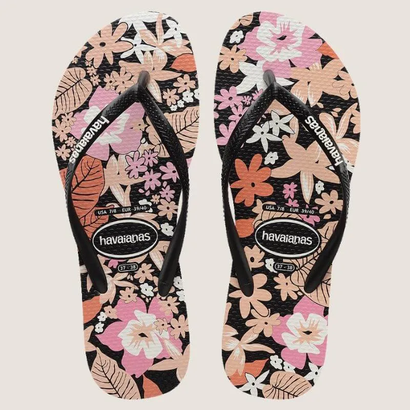 Havaianas Slim Ditsy Bloom Thong