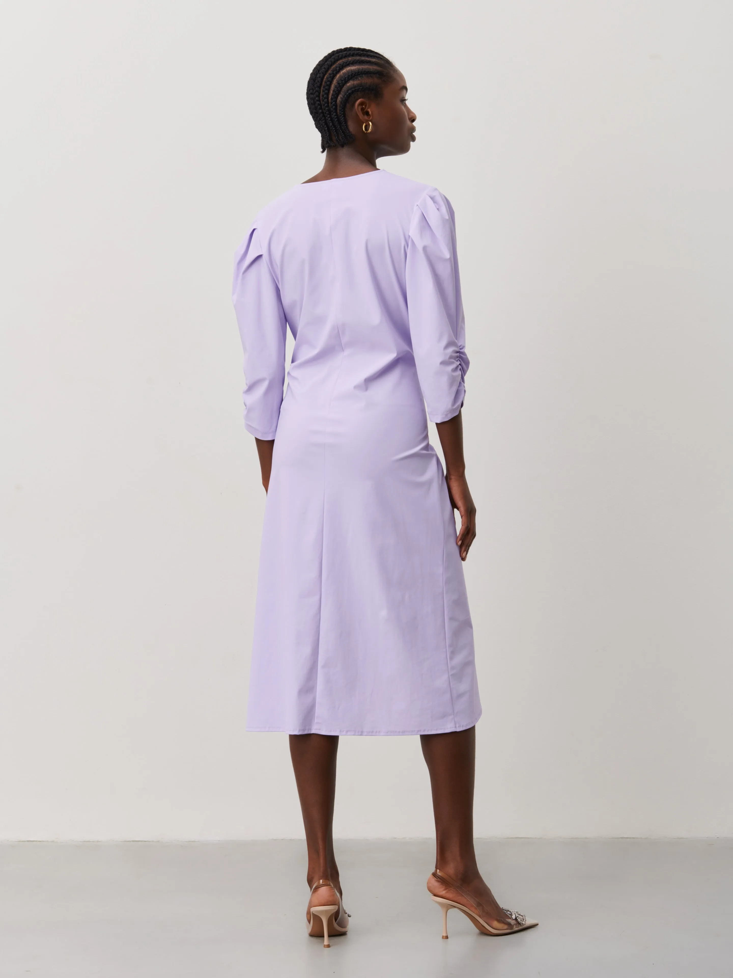 Hilde Dress Technical Jersey | Lila