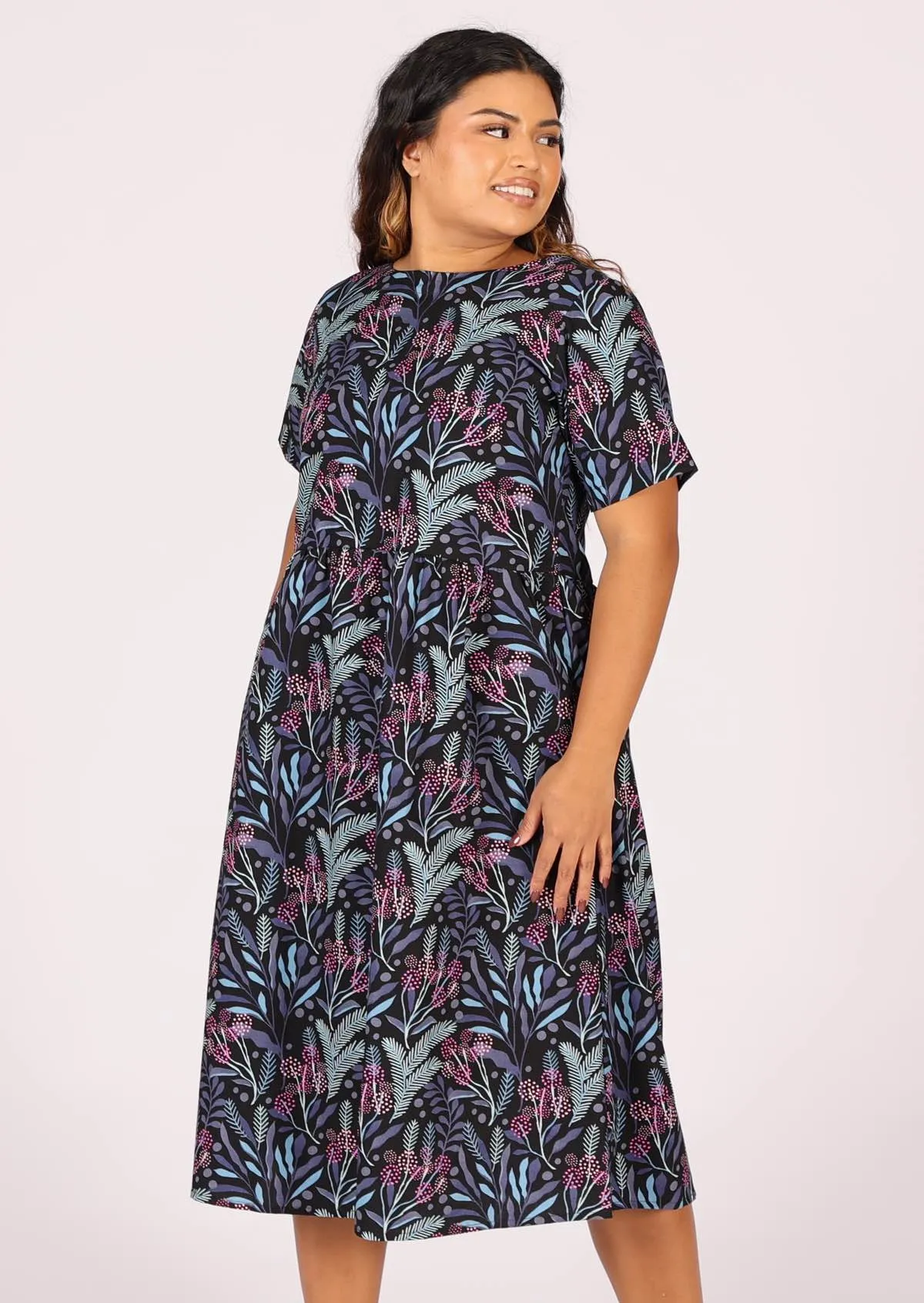 Maddison Dress Obsidian