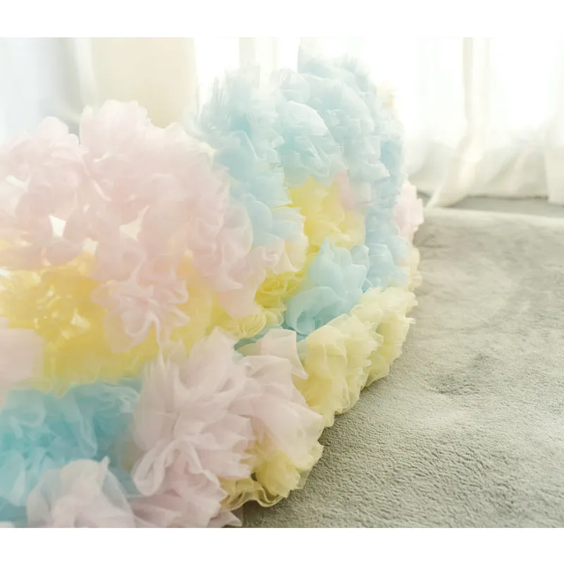 Marshmallow Cloud bustles puff skirt