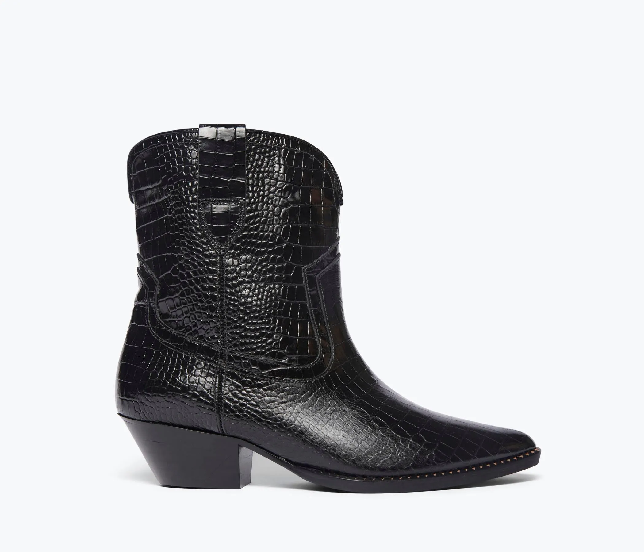 MAZZY WESTERN ANKLE BOOT