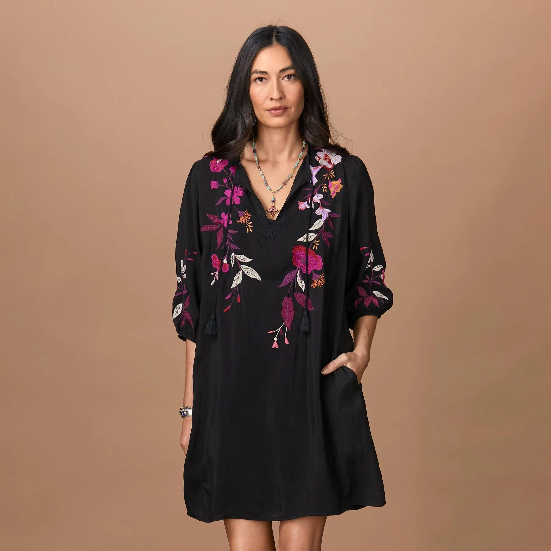 Mirabel Relaxed Dress, Petite