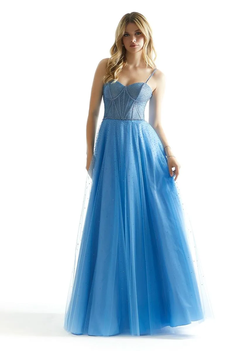 Morilee A-Line Corset Prom Dress 49004