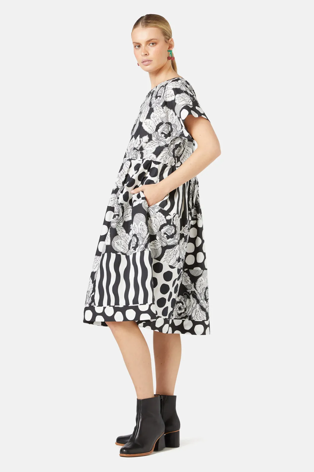 Seeing Spots Patchwork Dress