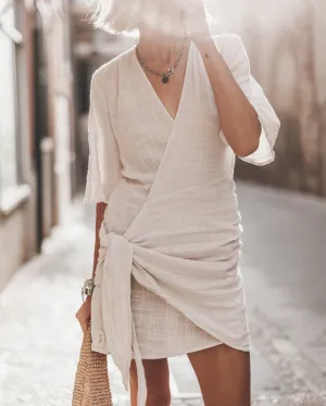 The Light Wrap Dress