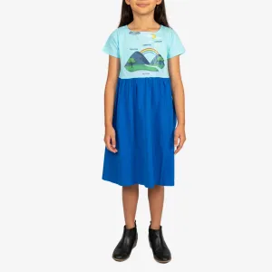 Water Cycle Kids Dress (with a typo on the print) FINAL SALE