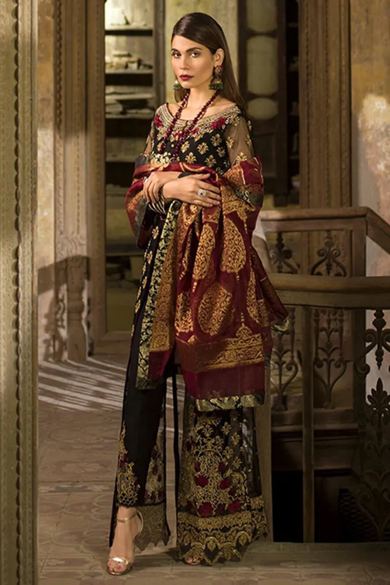 Zainab Chotani ZC-5289 Unstitched Pure Chiffon Collection Embroidered Two Piece